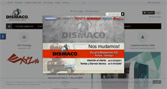 Desktop Screenshot of dismaco.cl